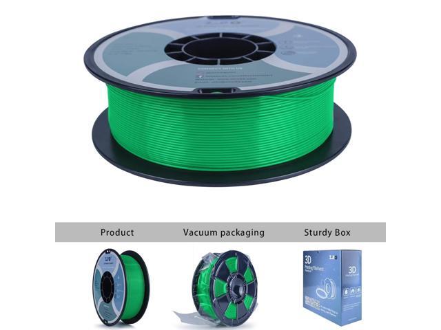 ZIRO PLA Pro 3D Printer Filament, Dimensional Accuracy +/- 0.03 mm, 1kg Spool, 1.75mm Green