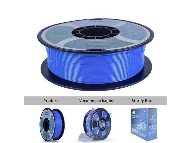 ZIRO PLA Pro 3D Printer Filament, Dimensional Accuracy +/- 0.03 mm, 1kg Spool, 1.75mm Blue
