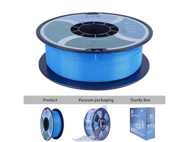 ZIRO PLA Pro 3D Printer Filament, Dimensional Accuracy +/- 0.03 mm, 1kg Spool, 1.75mm Flourescent Blue