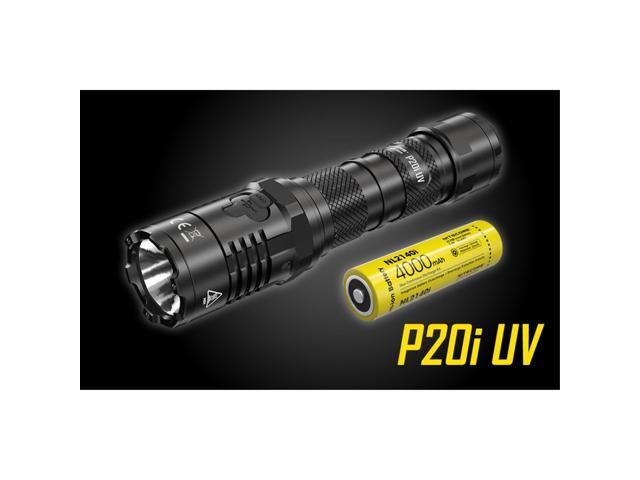 Nitecore P20i UV 1800 Lumen Rechargeable Flashlight with UV Light