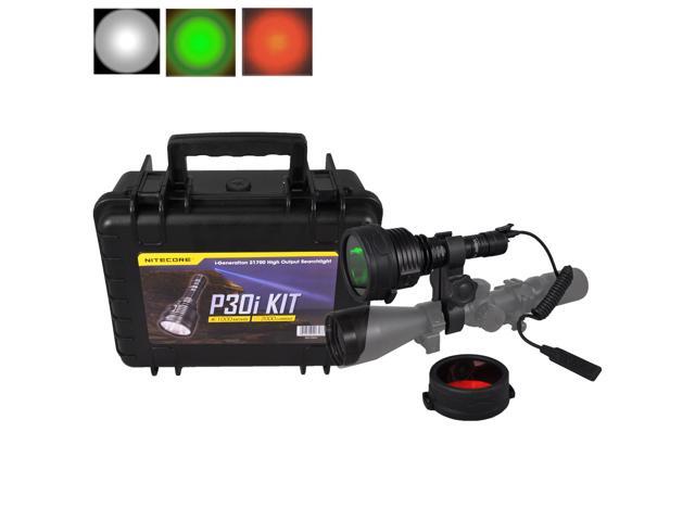 Nitecore P30i 2000 Lumen 1093 Yard Long Throw Flashlight Hunting Kit