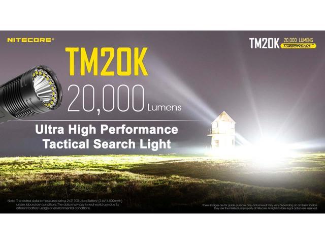 Nitecore TM20K 20,000 Lumen Rechargeable Flashlight