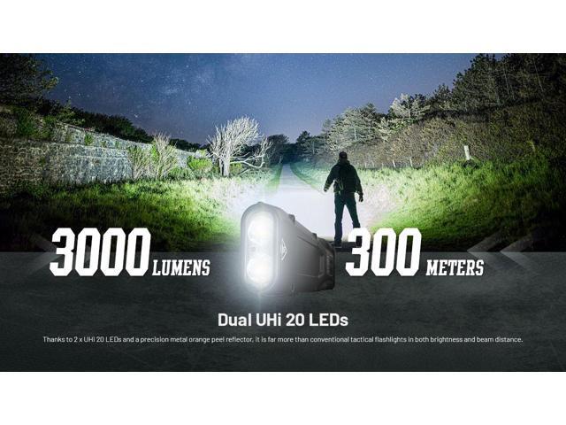 Nitecore EDC25 3000 Lumen USB-C Rechargeable Flat EDC Flashlight
