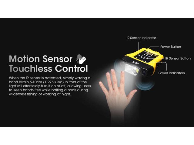 Nitecore NU11 Motion Sensor Clip-On Cap Light