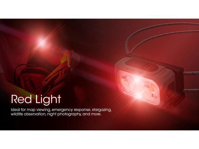 Nitecore NU21 360 Lumen Ultralight Rechargeable Headlamp (Black)