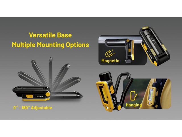 Nitecore NWL20 600 Lumens Rechargeable COB Mechanics Work Light