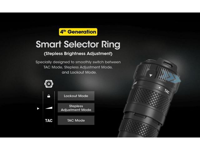Nitecore SRT7i 3000 Lumen Long Throw Rechargeable Flashlight