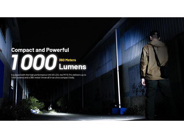 MT1C Pro 1000 Lumen Rechargeable EDC Flashlight