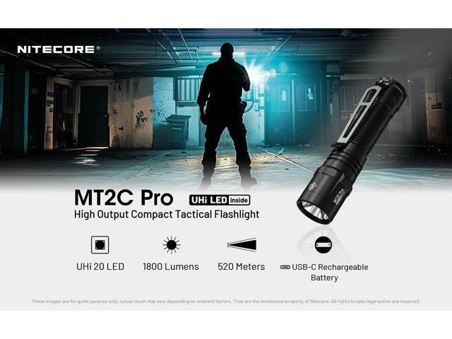 Nitecore MT2C Pro 1800 Lumen Rechargeable EDC Flashlight