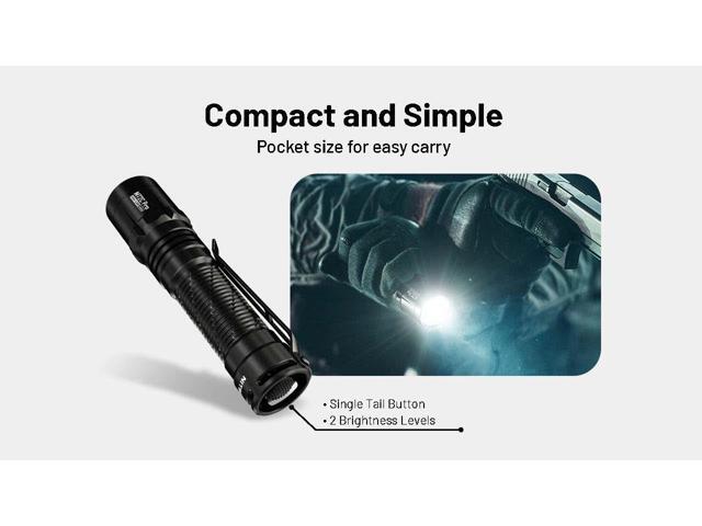 Nitecore MT2C Pro 1800 Lumen Rechargeable EDC Flashlight