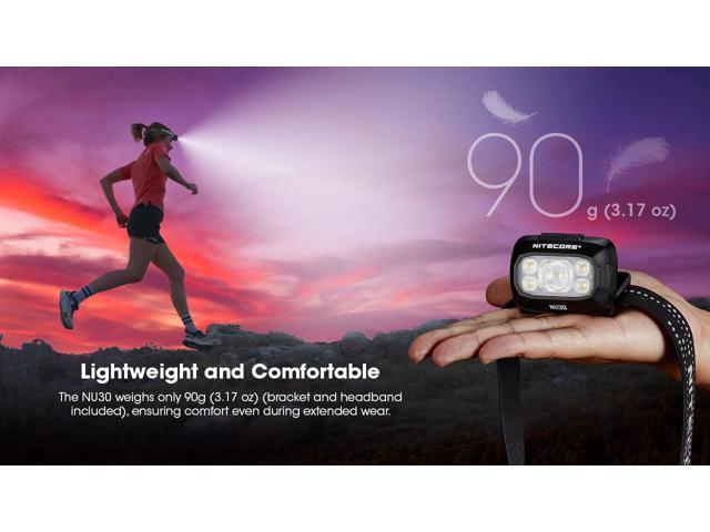 Nitecore NU30 500 Lumen USB-C Rechargeable Outdoor Headlamp