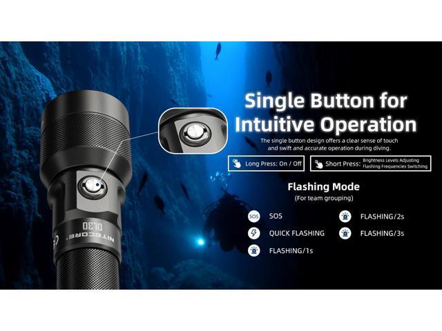Nitecore DL30 1100 Lumen Rechargeable Dive Light
