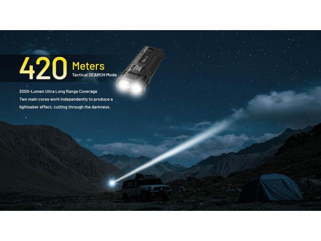 Nitecore EDC37 8000 Lumen USB-C Rechargeable Flat EDC Flashlight