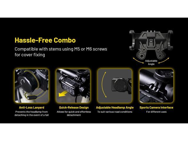 Nitecore BM06 Headlamp Bike Mount for HC60 UHE and HC65 UHE