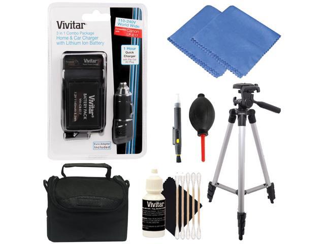 Vivitar Rechargeable Replacement Battery Canon LP-E17 Ultimate Kit for Canon Rebel T6i, T6s, KISS X8i