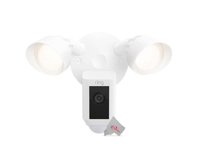 Ring - Floodlight Cam Plus Outdoor Wired 1080p Surveillance Camera - White - image 3
