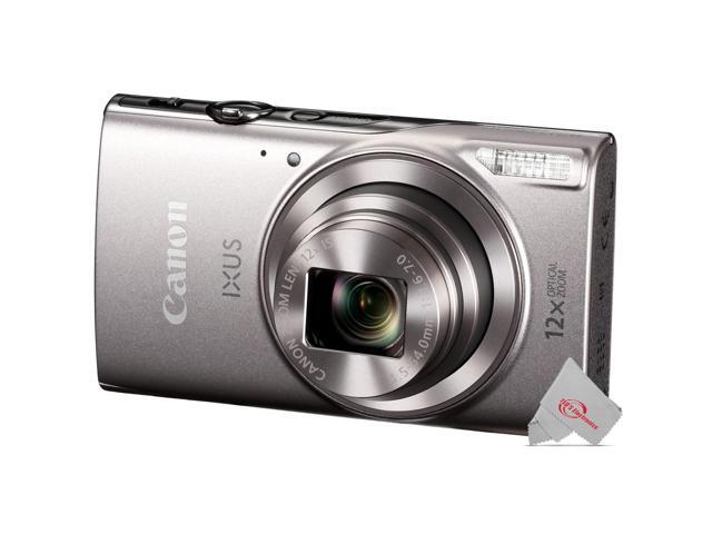 Canon PowerShot IXUS 285 / ELPH 360 HS 12X Optical Zoom Digital Camera (Silver)