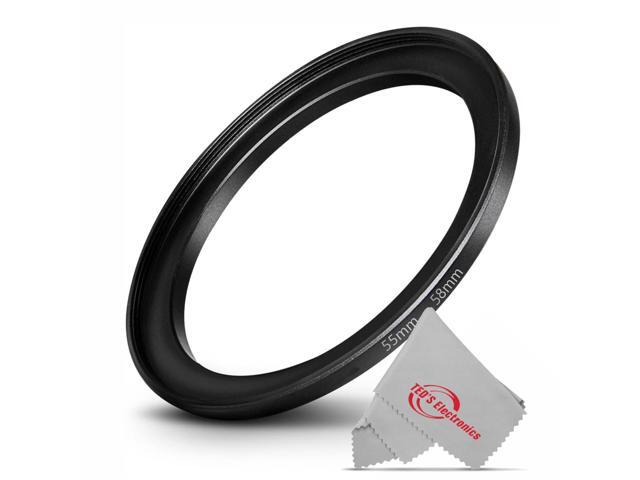 3x 55-58MM Step-Up Ring Adapter 55mm Thread Lens to 58mm Lens Accessories