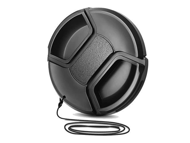 3x Vivitar 62mm Snap-On Lens Cap for Cameras