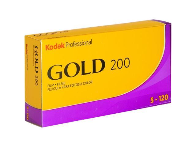 UPC 041771075590 product image for KODAK Gold 200 Color Negative Film, 120 Roll Film, 5-Pack #1075597 | upcitemdb.com