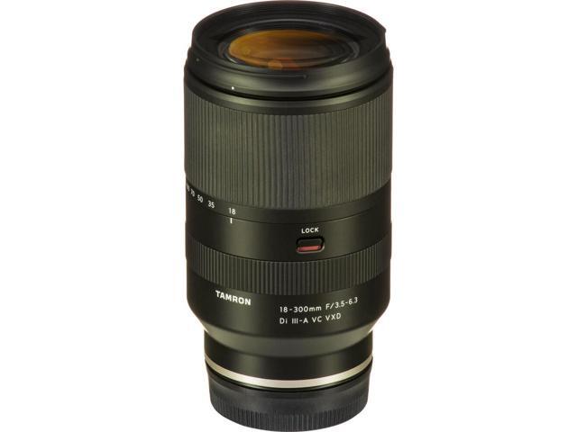 Tamron - 18-300mm f/3.5-6.3 Di III-A VC VXD All-In-One Zoom Lens for Sony E-Mount Cameras - Black - image 5