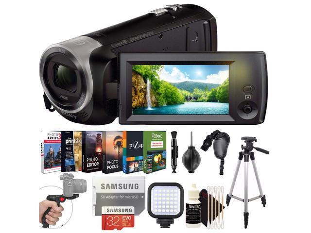 UPC 614198363214 product image for Sony HDRCX405 HD Video Recording Handycam Camcorder Best All You Need Kit | upcitemdb.com