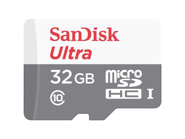 3 Packs SanDisk 32GB Ultra UHS-I microSDHC Memory Card with SD Adapter