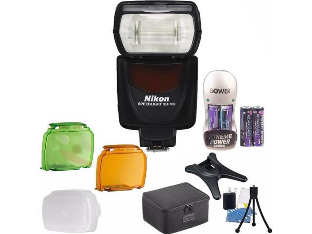 Nikon SB-700 AF Speedlight Shoe Mount Flash for Nikon DSLR Cameras+Accessories