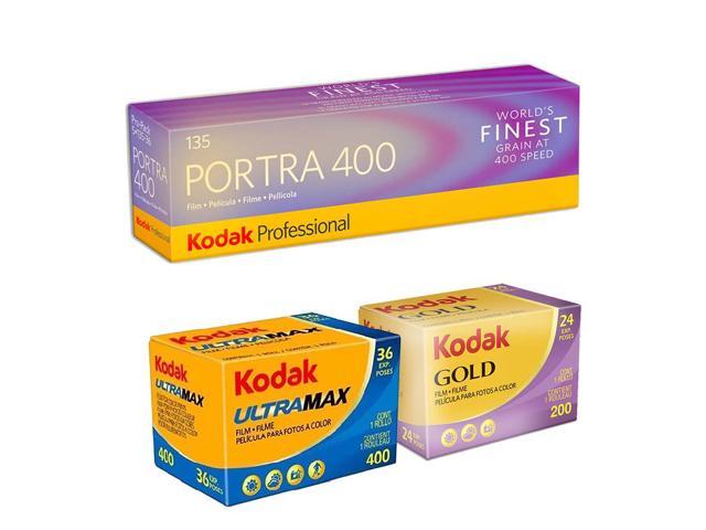 Photos - Camcorder Kodak 35mm Portra 400 Color Film 36 Exp 5-Pack + GOLD 200 24 Exp + Ultrama 