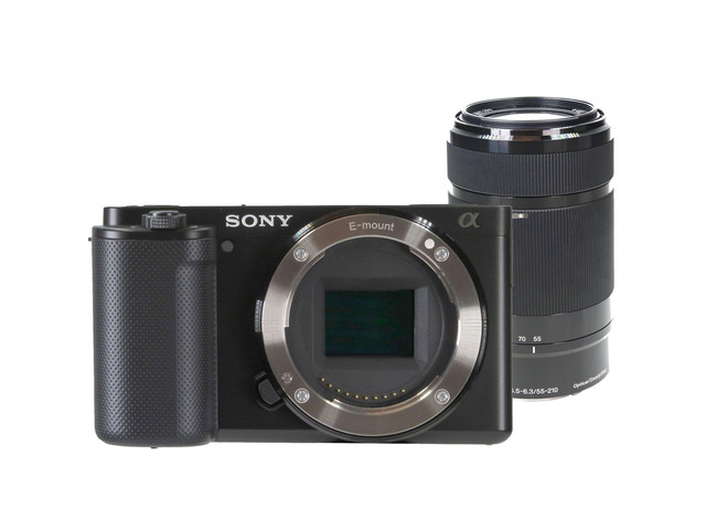 Sony ZV-E10 24.2MP Mirrorless Camera + Sony E 55-210mm Lens