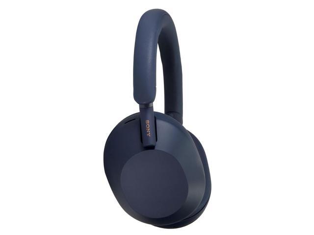 Sony - WH-1000XM5 Wireless Noise Cancelling Over-the-Ear Headphones - Blue - image 8