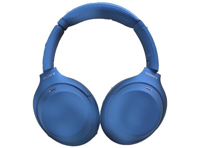 Sony - WH-1000XM4 Wireless Noise-Cancelling Over-the-Ear Headphones - Midnight Blue - image 12