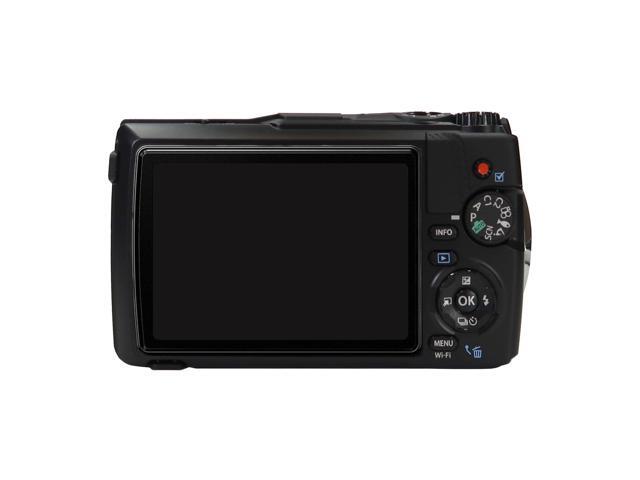 OM System Tough TG-7 12 Megapixel Compact Camera (Black)