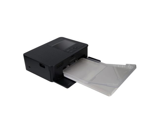 Canon SELPHY CP1500 Compact Photo Printer (Black) with 3x KP-108IN Selphy Color Ink 4x6 Paper Set 3115B001