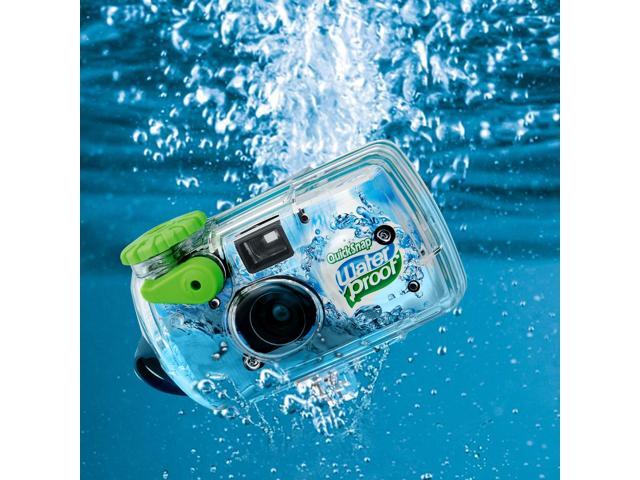 Fujifilm QuickSnap 800 Waterproof One-Time Use Disposable 35mm Camera - 27 Exposures -4 Pack