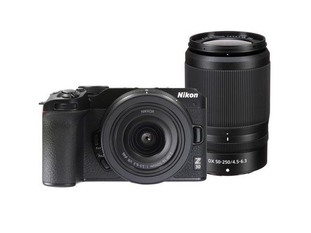 Nikon Z30 Mirrorless Camera with 16-50mm and 50-250mm Lenses (Black)