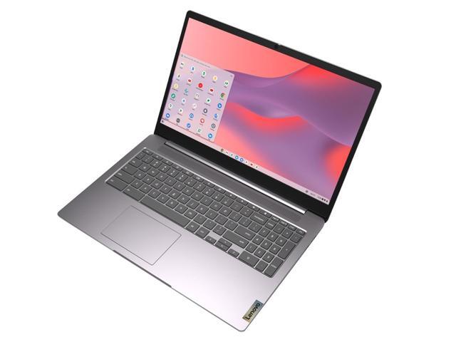 Lenovo - IdeaPad 3i Chromebook 15.6" Full HD Laptop - Intel Celeron 2021 - 4GB Memory with 64GB eMMC Storage - Arctic Grey - image 4