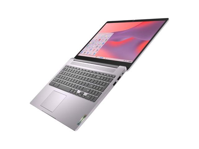 Lenovo - IdeaPad 3i Chromebook 15.6" Full HD Laptop - Intel Celeron 2021 - 4GB Memory with 64GB eMMC Storage - Arctic Grey - image 5