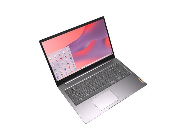 Lenovo - IdeaPad 3i Chromebook 15.6" Full HD Laptop - Intel Celeron 2021 - 4GB Memory with 64GB eMMC Storage - Arctic Grey - image 6