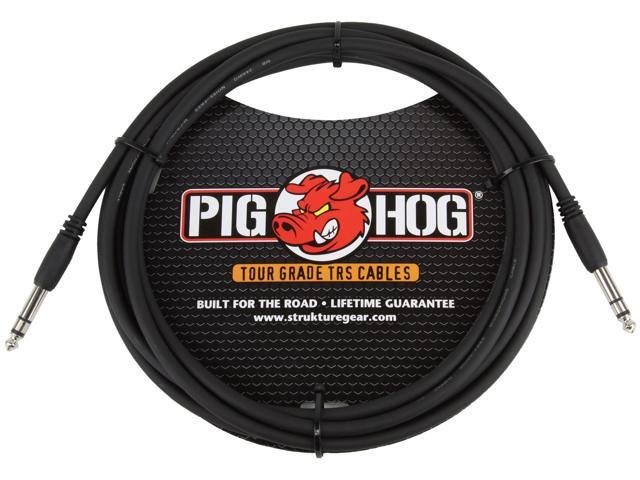 PigHog Cables 10ft 1/4' TRS - 1/4' TRS Cable - 3 Units