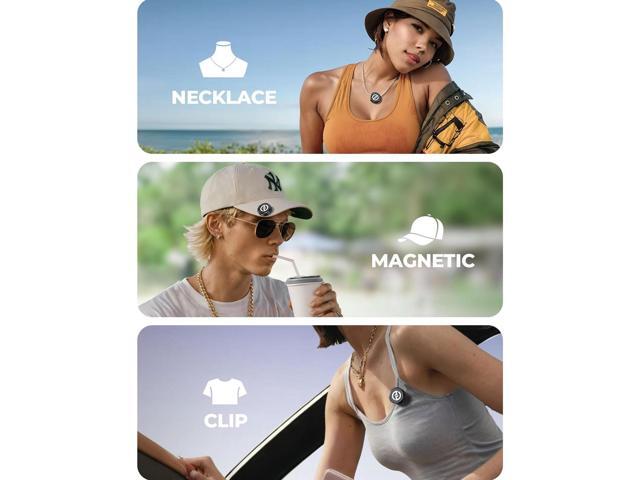 Hollyland LARK M2 DUO 2-Person Wireless Camera-Mount Microphone System - Universal Compatible (2.4 GHz, Shine Charcoal)