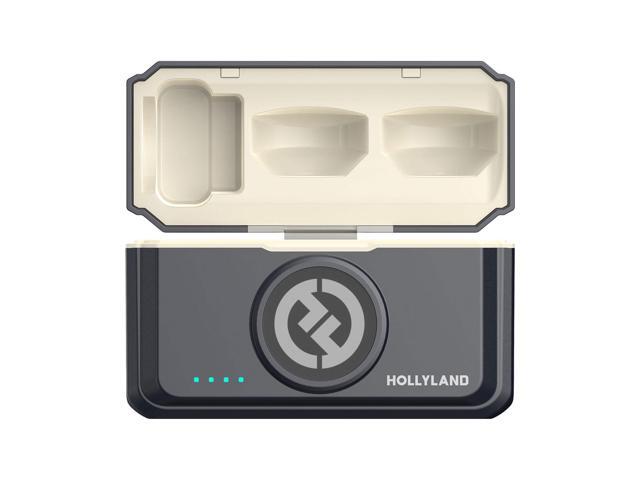 Hollyland LARK M2 COMBO 2-Person Wireless Combo Microphone System 2.4 GHz (Black)