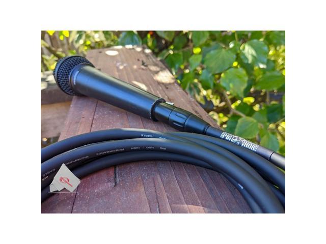 Pig Hog 8mm XLR Microphone Cable Male to Female 6 Ft Fully Balanced Premium Mic Cable - 5 Units