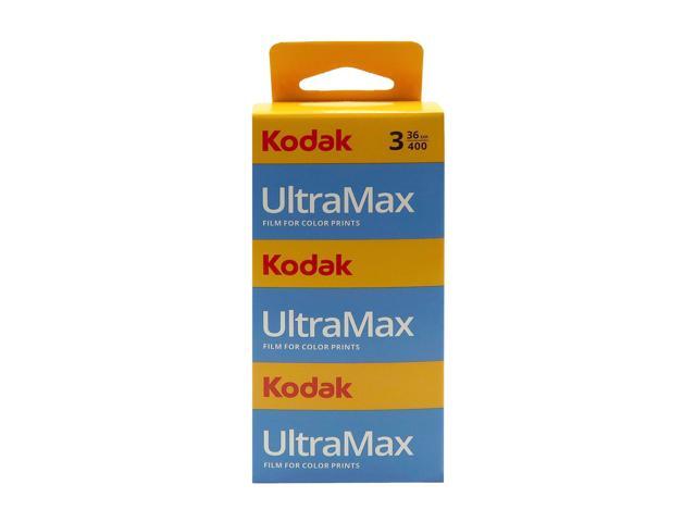 3x Kodak UltraMax Unit 400 Color Negative Film (35mm, 36 Exposures) - 3 Pack