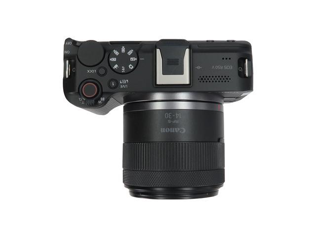 Canon EOS R50 V Mirrorless Camera with RF-S 14-30mm f/4-6.3 IS STM PZ Lens (Canon RF)