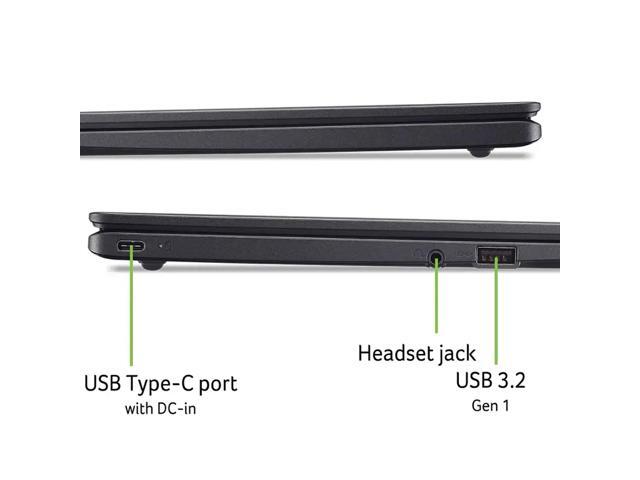 Acer - Chromebook 311 - 11.6" HD Laptop - Intel Celeron N4500 - 4GB Memory - 64GB eMMC - Star Black - image 8