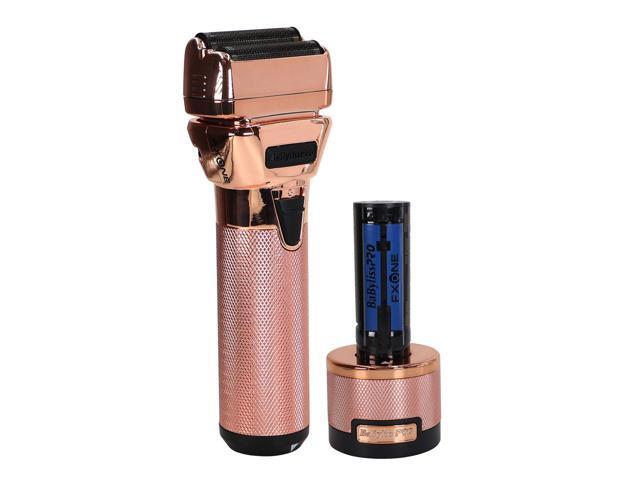 BaByliss Pro FXONE ROSEFX All-Metal Interchangeable-Battery Shaver FX79FSRG