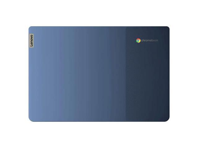 Lenovo - IdeaPad Slim 3 Chromebook 14" Full HD Laptop - MediaTek Kompanio 520 2022 - 4GB Memory - 64GB eMMC - Abyss Blue - image 4
