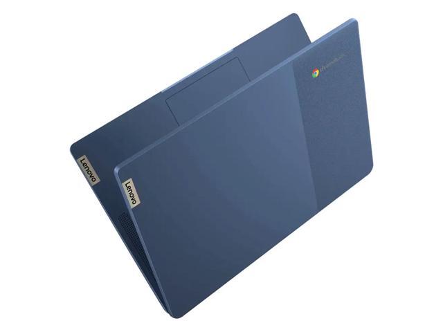 Lenovo - IdeaPad Slim 3 Chromebook 14" Full HD Laptop - MediaTek Kompanio 520 2022 - 4GB Memory - 64GB eMMC - Abyss Blue - image 6