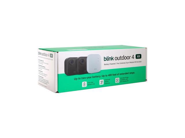 Blink - Outdoor 4 XR — Wireless security camera with extended range, up to 400 feet. Sync Module XR included — 2 Cameras - Black - image 7